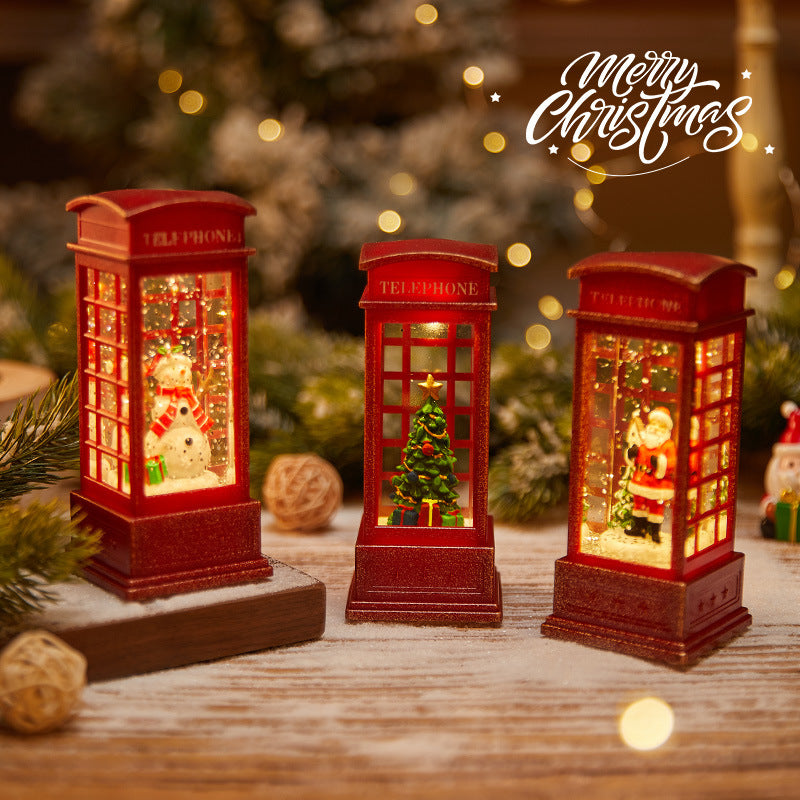 Decorative LED Christmas Lantern