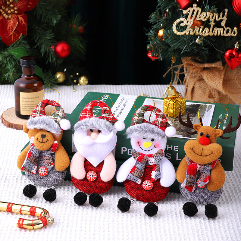 Decorative Christmas reindeer made of felt