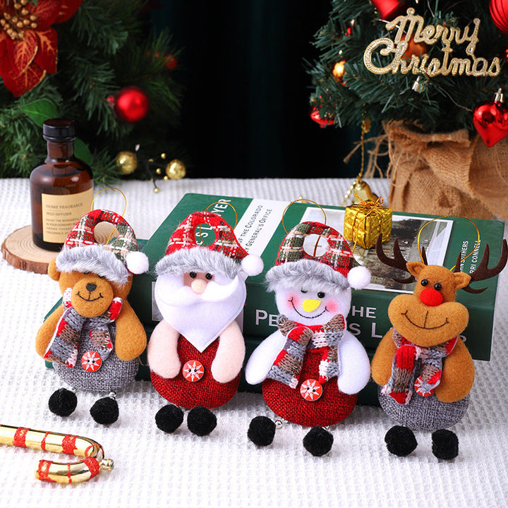Decorative Christmas reindeer made of felt