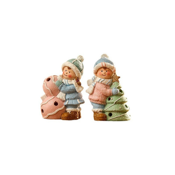Decorative Christmas figure in snowman design