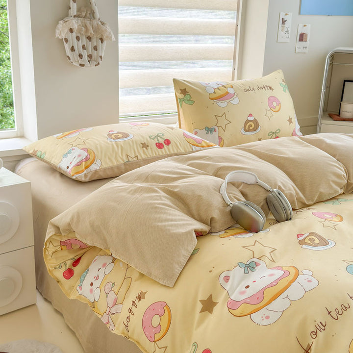 Playful Animal-Themed Bed Linen Set
