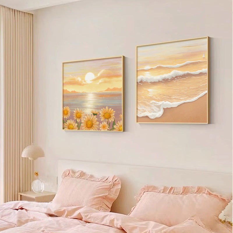 Floral Landscape Wall Art Print