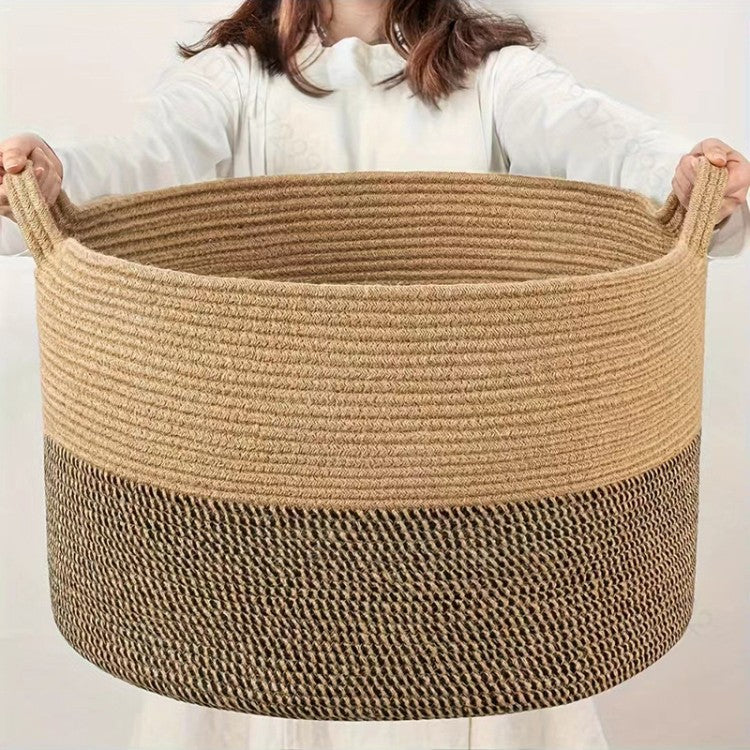 Stylish storage basket made of durable material