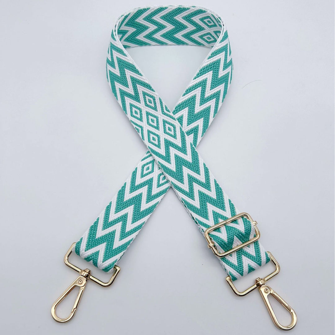 Adjustable Patterned Bag Strap