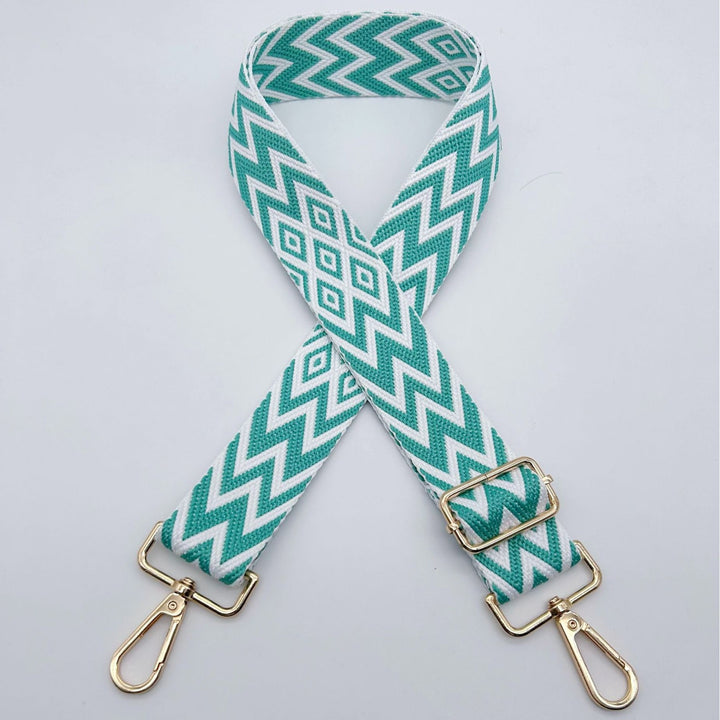 Adjustable Patterned Bag Strap