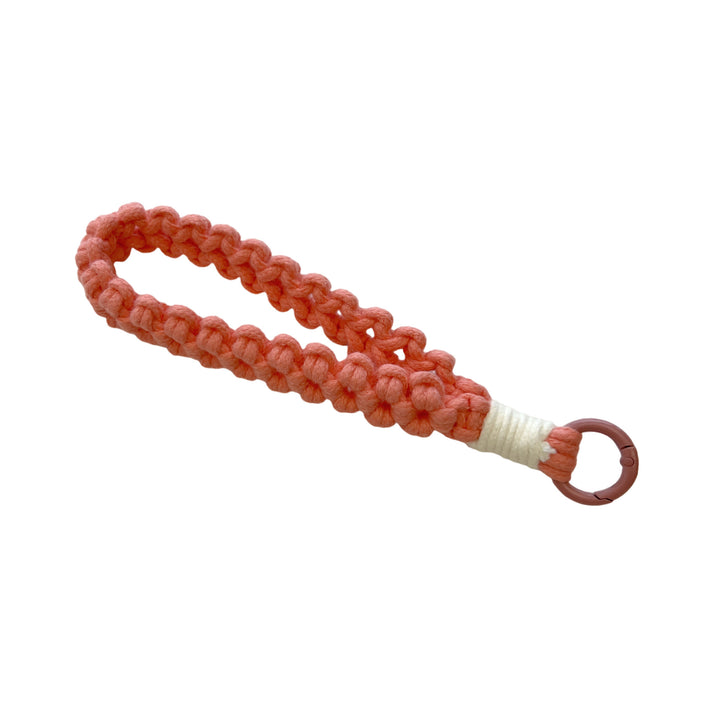 Braided Macrame Keychain Holder
