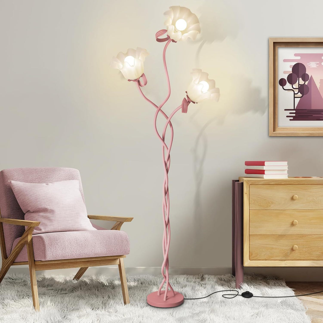 Artistic Flower Floor Lamp