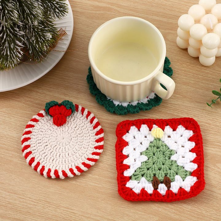 Decorative Artisan Crocheted Coaster