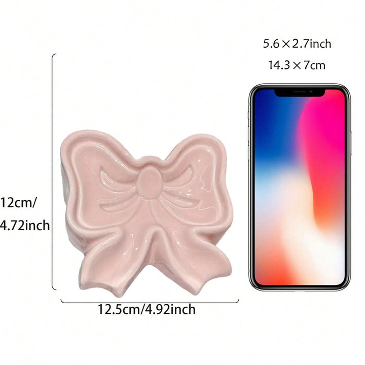 Bow-Shaped Decorative Catchall Dish