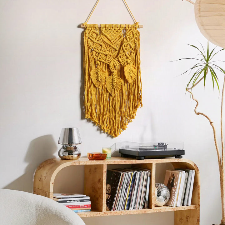 Macrame Wall Decor with Artistic Details