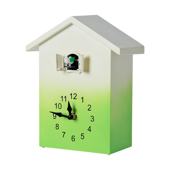 Cuckoo clock in creative house design