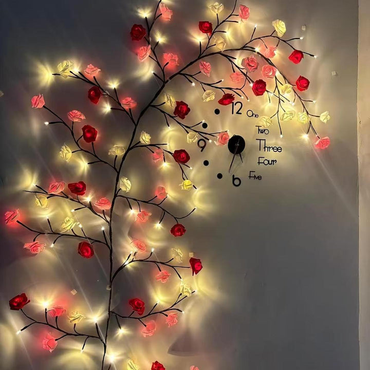 Ornate LED Cherry Blossom Wall Light