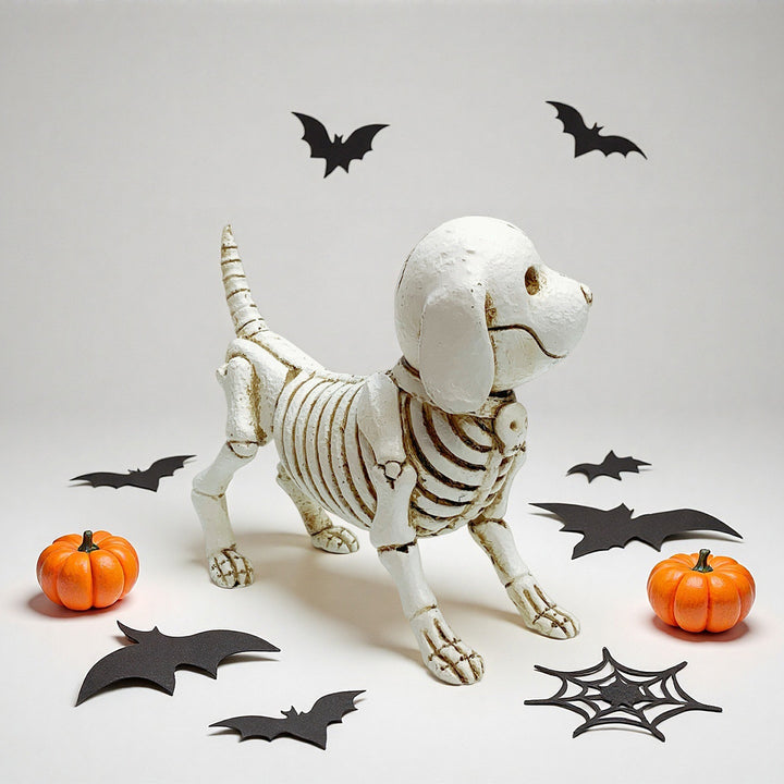 Decorative Dog Skeleton Figure