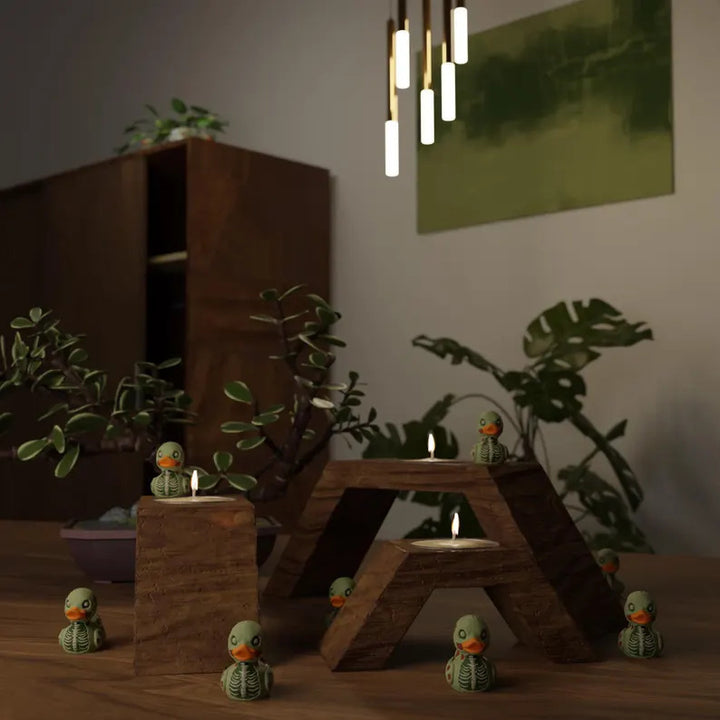 Surreal Halloween Decor Duck