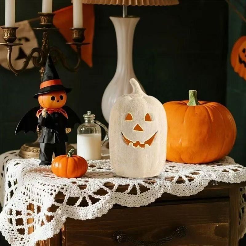 Decorative pumpkin figure