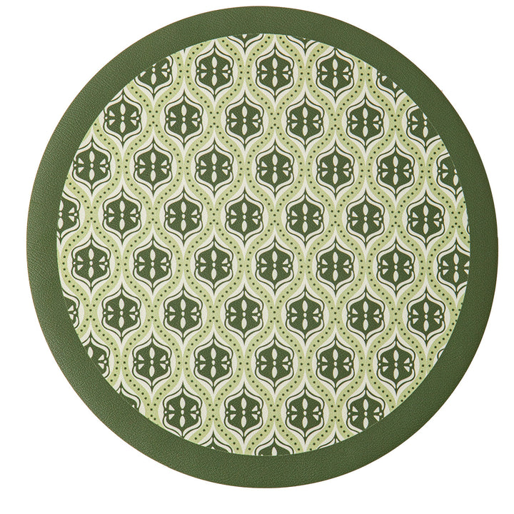 Beef woven area rug with floral ornamentation and animal motif
