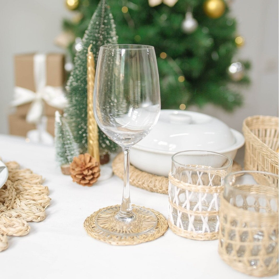 Handcrafted Natural Fiber Coasters