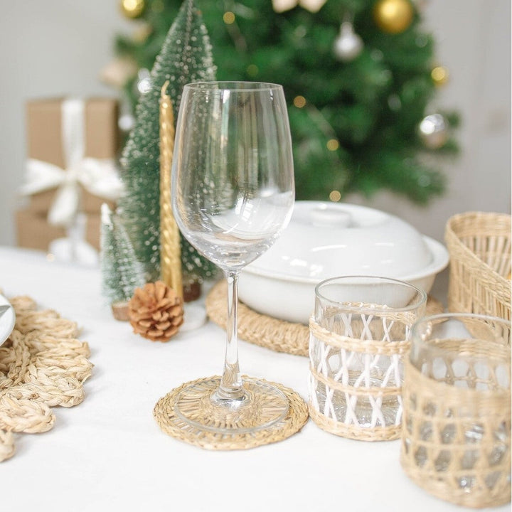 Handcrafted Natural Fiber Coasters