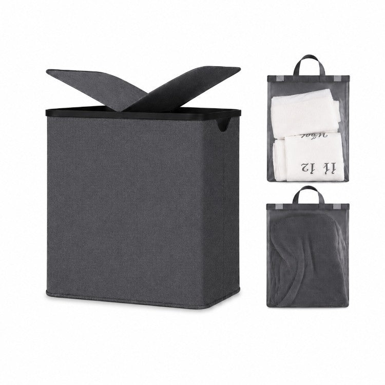 Multifunctional storage box with removable lid and carrying handles