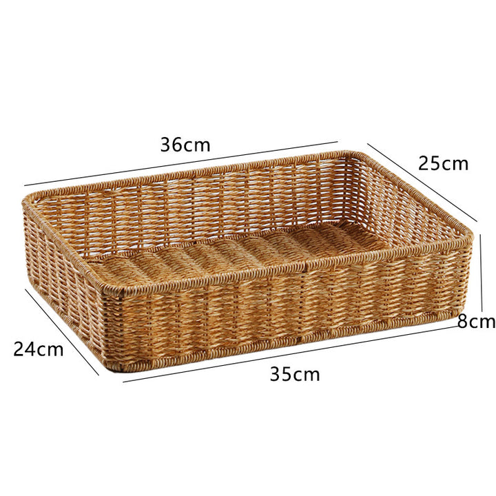 Elegant Naturally Woven Storage Bowl