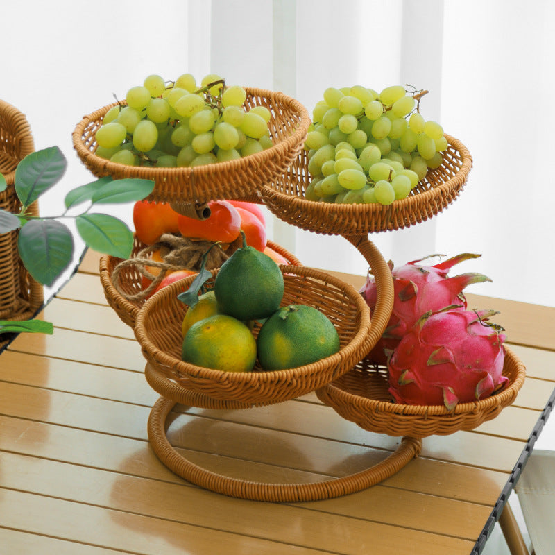 Multi-Tiered Decorative Fruit Display