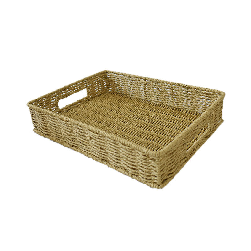 Elegant Woven Storage Tray