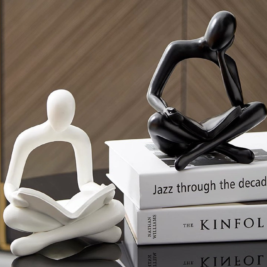 Artistic Reading Figurine