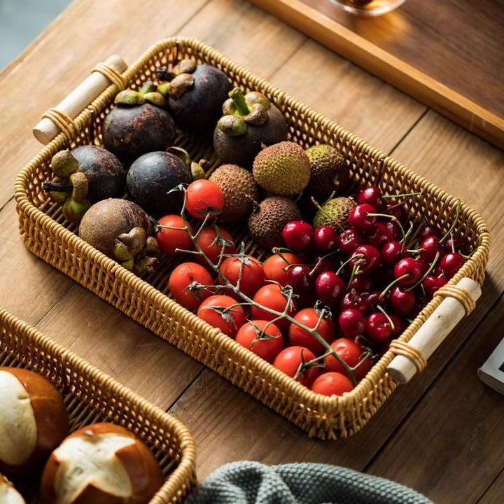 Rectangular Woven Storage Basket