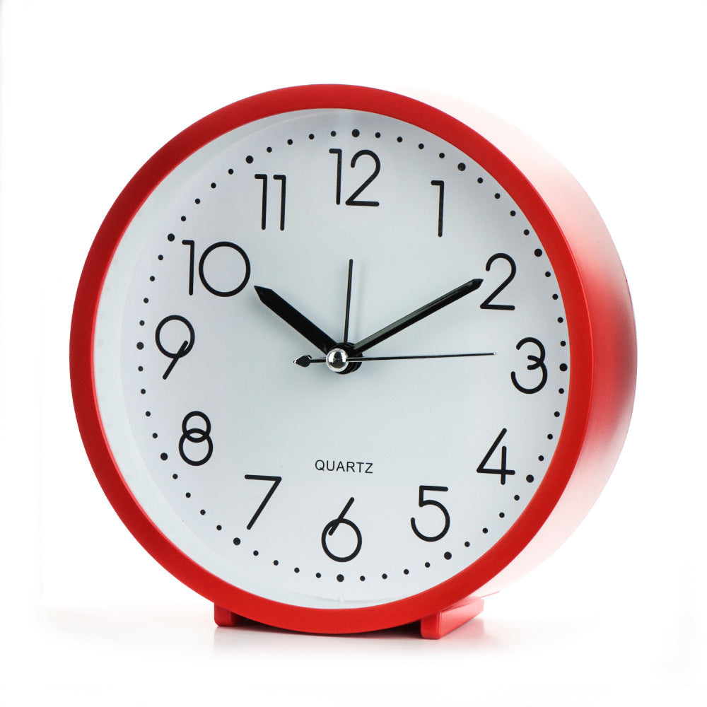 Table clock in modern cubic design