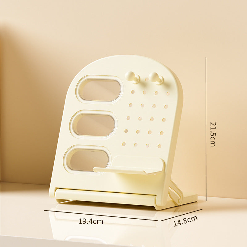 Multi-Functional Desktop Organizer with Adjustable Slots