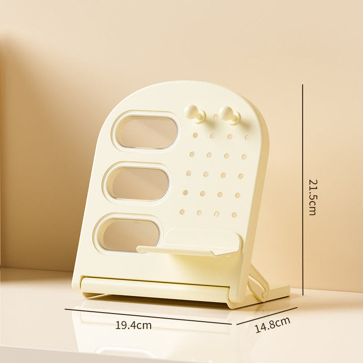 Multi-Functional Desktop Organizer with Adjustable Slots