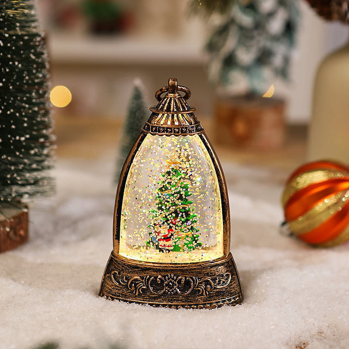 Nostalgic Snow Globe Lantern