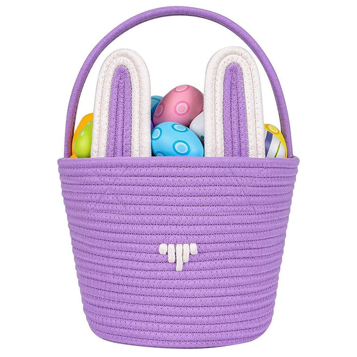 Playful Storage Basket in Rabbit Design