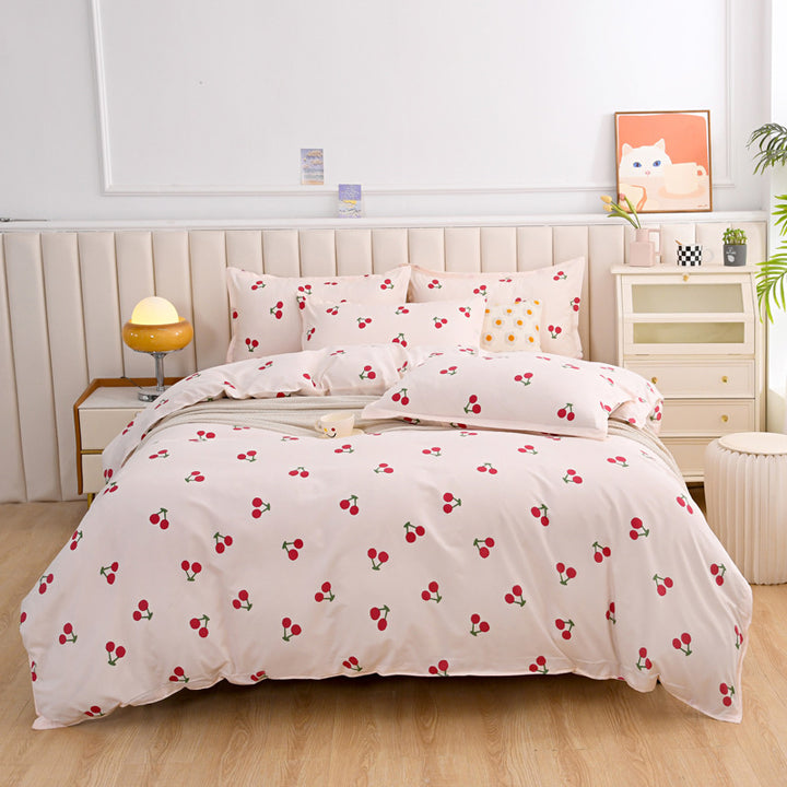 Floral Patterned Duvet Cover Set