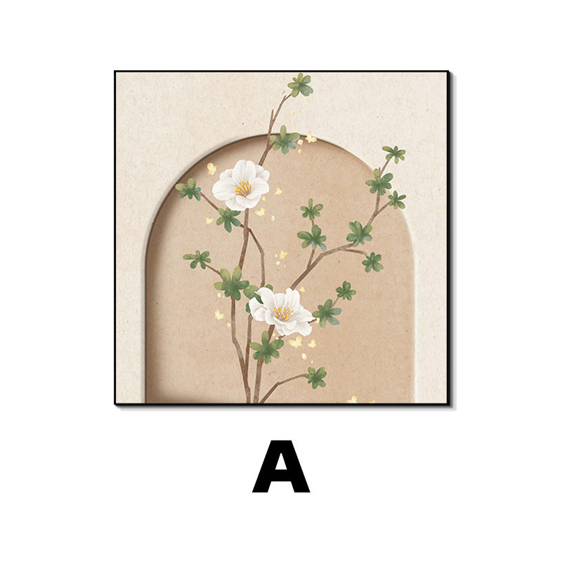 Framed Botanical Illustration Art