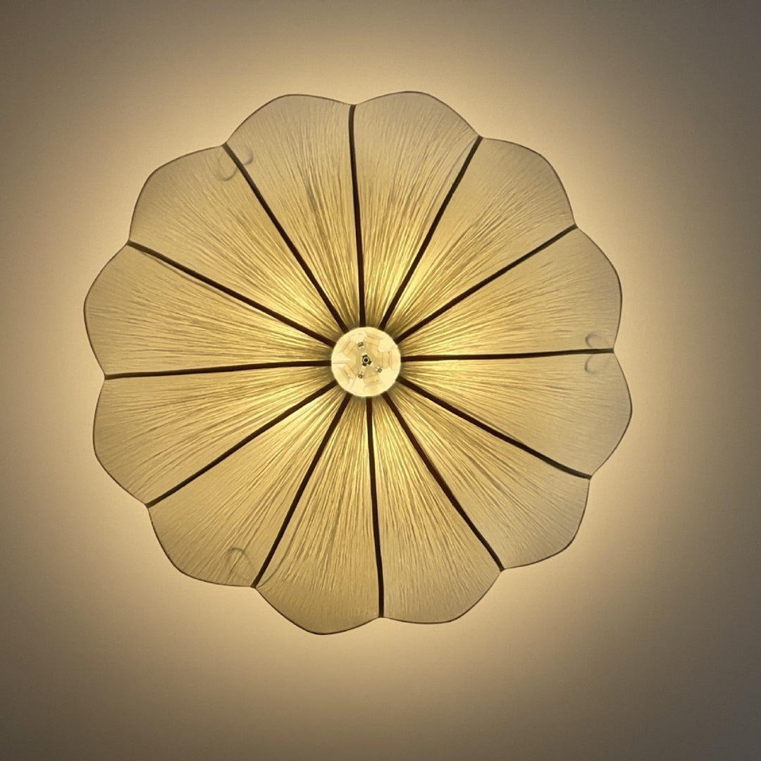 Decorative flower ceiling light