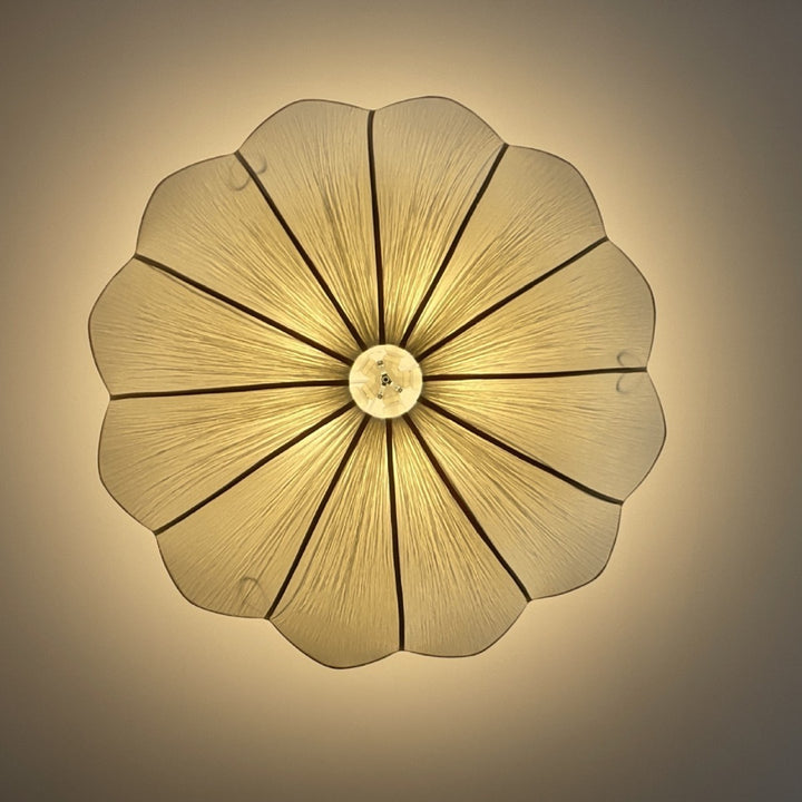 Decorative flower ceiling light