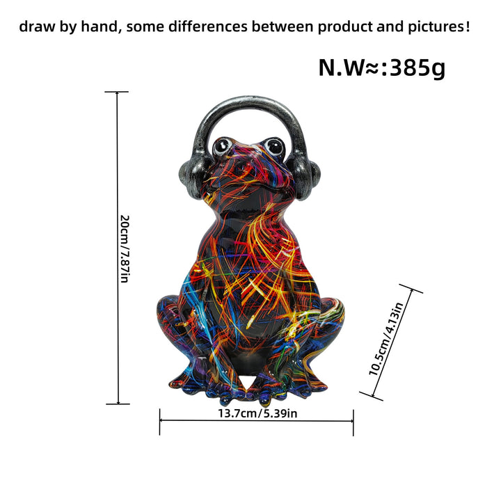Musical Frog Sculpture