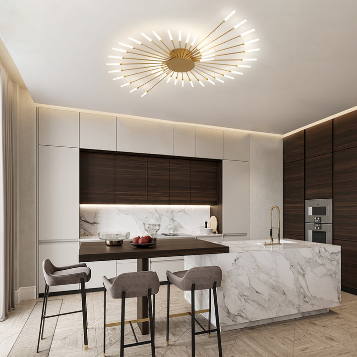 Star Explosion Ceiling Light