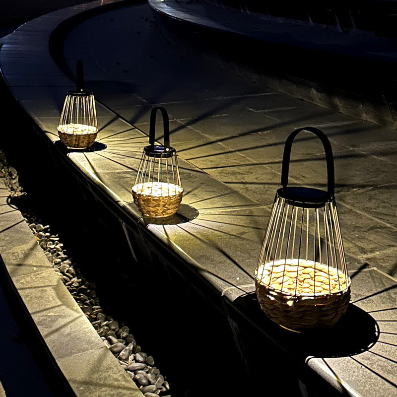 Decorative Basket Lamp