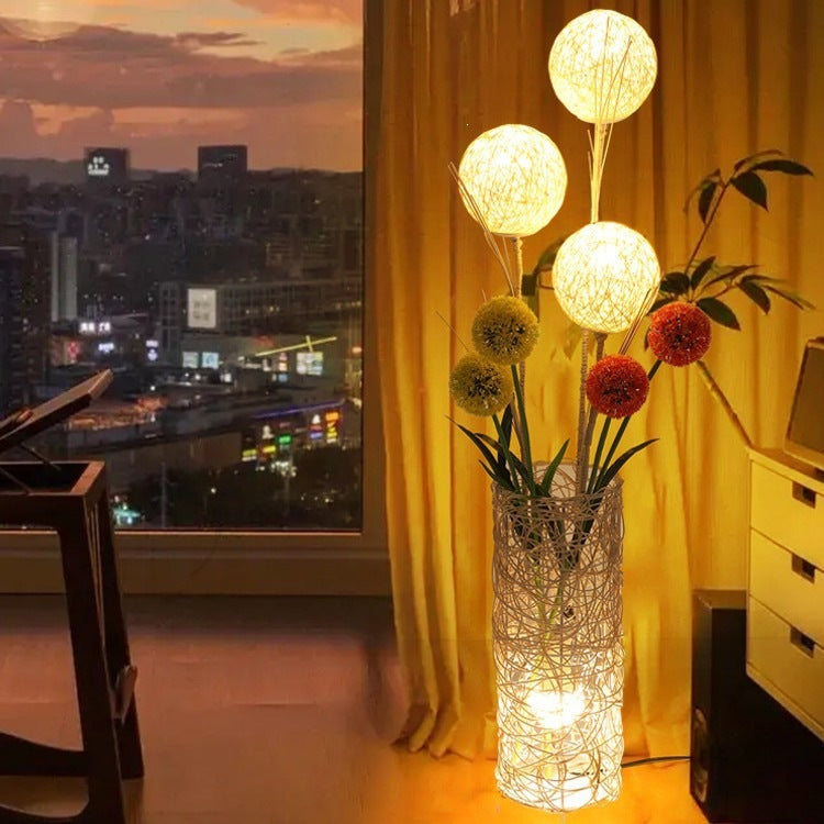 Decorative floor lamp