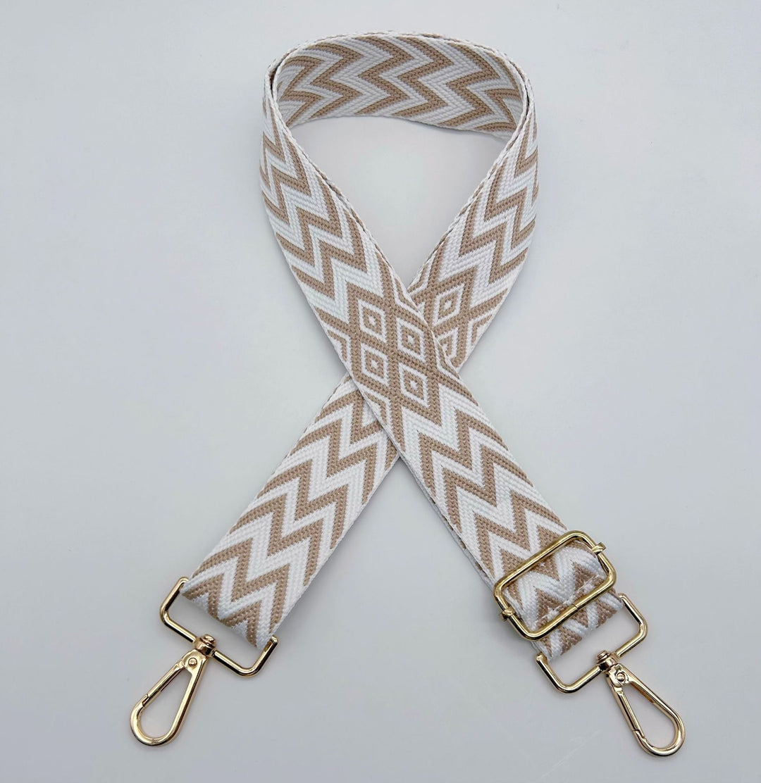 Adjustable Patterned Bag Strap