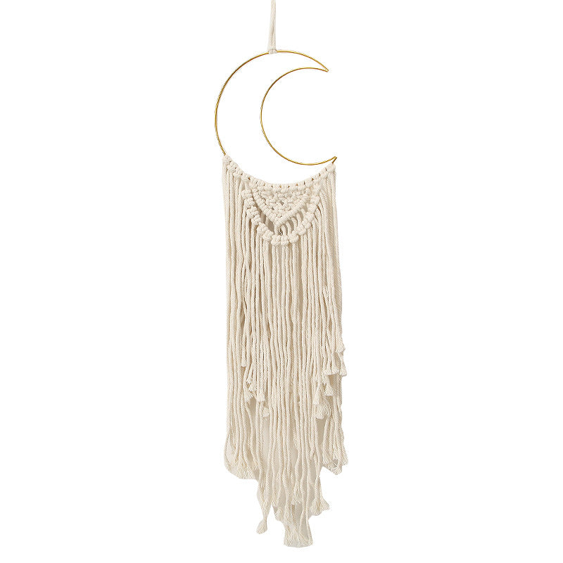 Macramé Moon Wall Hanging