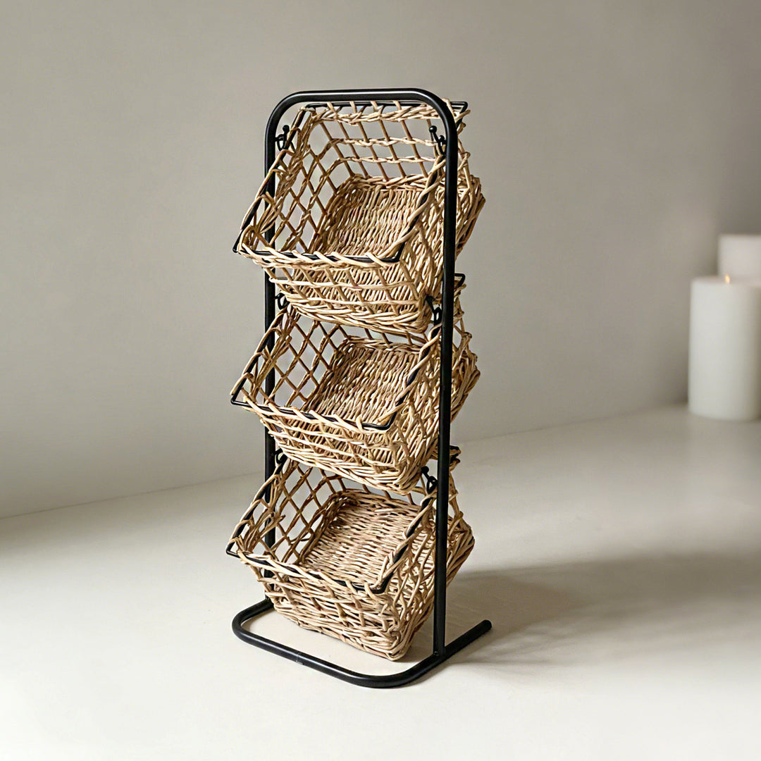 Multifunctional Basket Stand