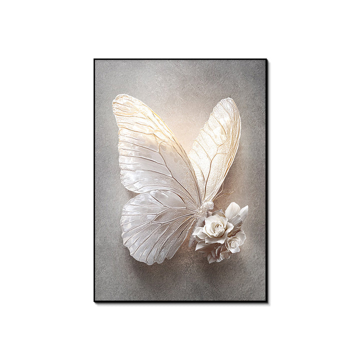 Butterfly-Inspired Decorative Wall Light
