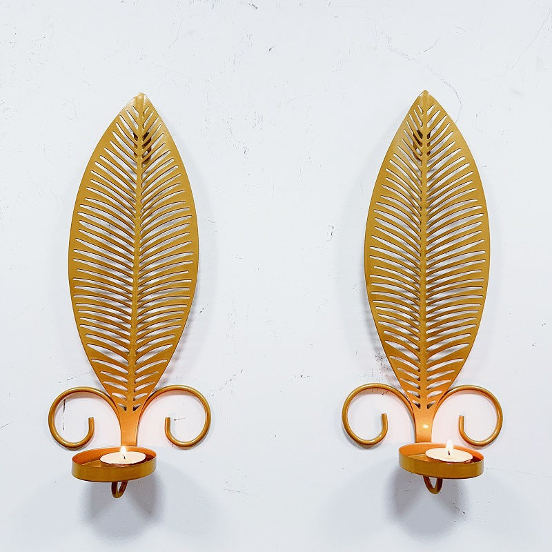 Decorative Leaf Wall Art Holder