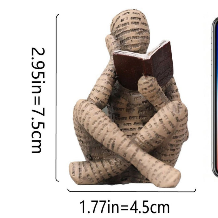 Relaxed Reading Figurine