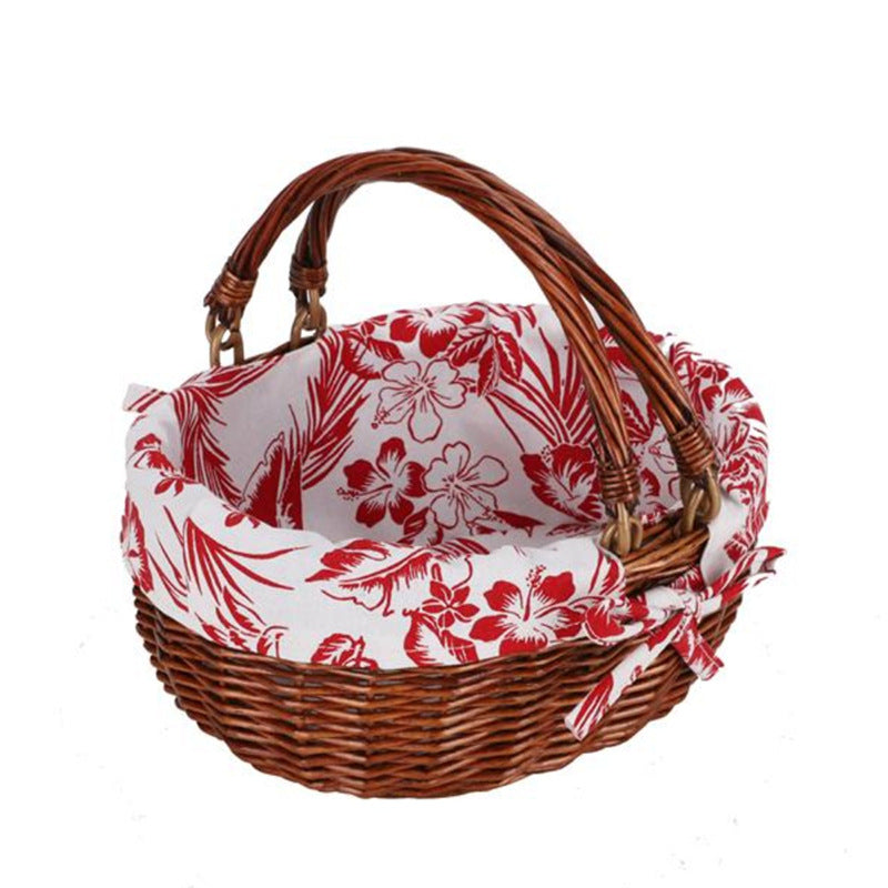 Decorative Rattan Basket