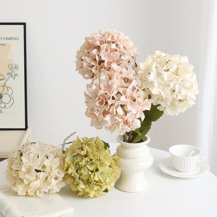 Artificial Hydrangea Flower Bouquet with Realistic Details