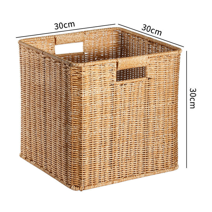 Decorative Storage Basket Cube